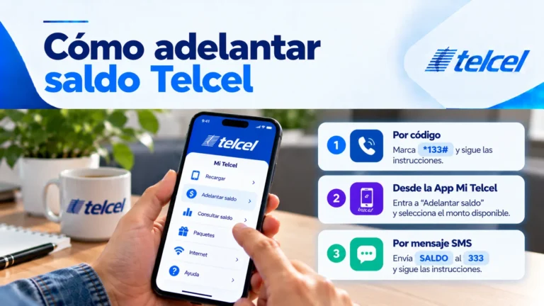 Cómo adelantar saldo Telcel? Cómo adelantar saldo Telcel?