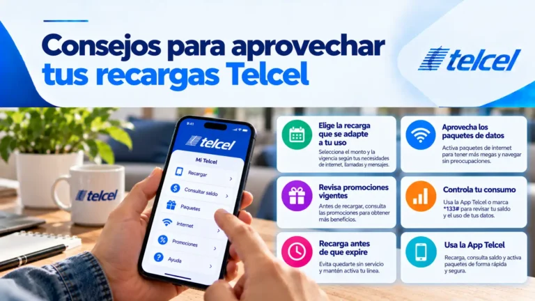 Consejos para aprovechar tus recargas Telcel Consejos para aprovechar tus recargas Telcel