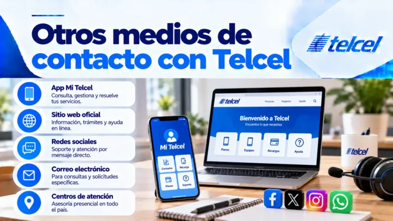 Otros medios de contacto con Telcel Otros medios de contacto con Telcel