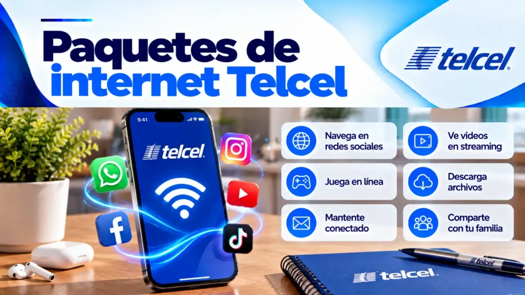 Paquetes de internet Telcel