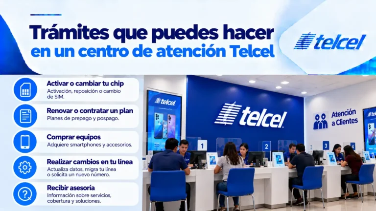 Trámites que puedes hacer en un centro de atención Telcel Trámites que puedes hacer en un centro de atención Telcel